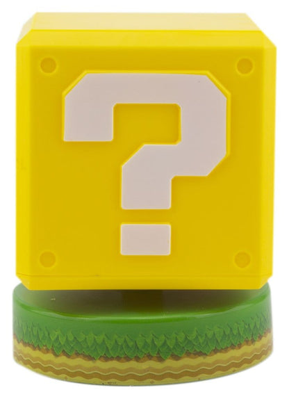 Super Mario Leuchte Question Block 9 cm