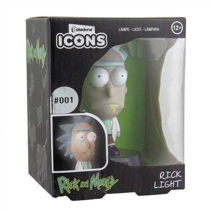 Rick & Morty 3D Icon Lampe Rick 10 cm