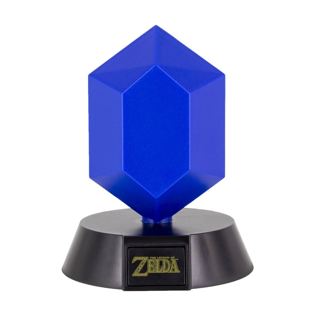 The Legend of Zelda 3D Icon Lampe Blue Rupee 10 cm