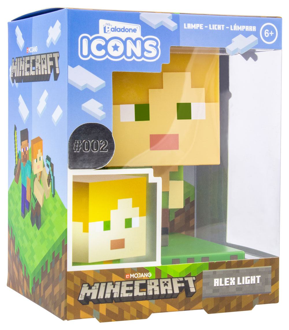 Minecraft 3D Icon Lampe Alex