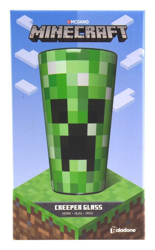 Minecraft Trinkglas Creeper