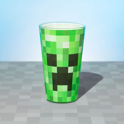 Minecraft Trinkglas Creeper