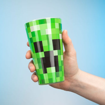 Minecraft Trinkglas Creeper