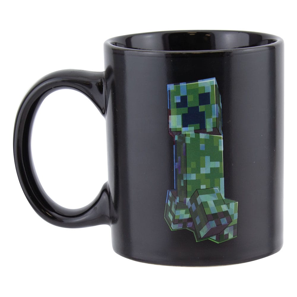 Minecraft Tasse mit Thermoeffekt Creeper