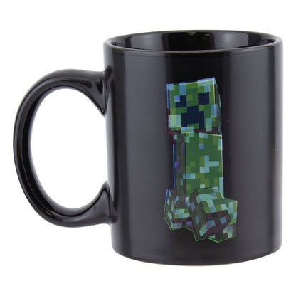 Minecraft Tasse mit Thermoeffekt Creeper