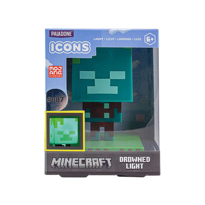 Minecraft Icon Lampe Drowned Zombie