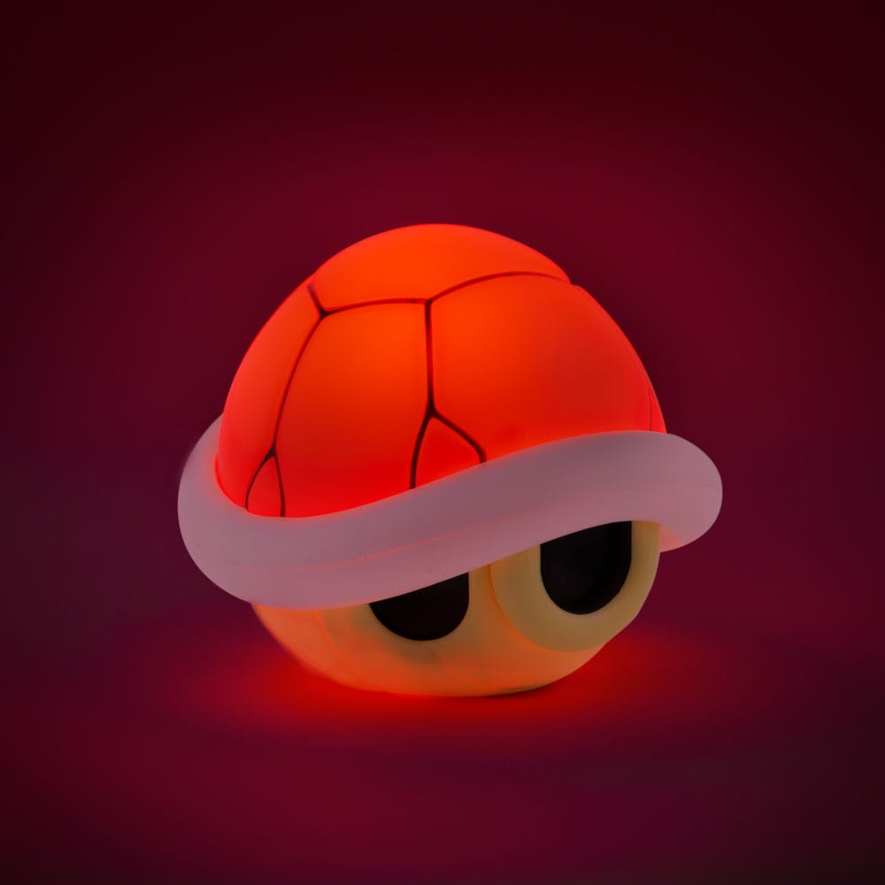 Mario Kart Leuchte mit Sound Red Shell 12 cm
