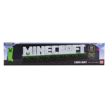 Minecraft Leuchte Logo 41 cm