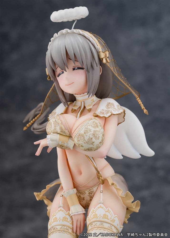 Uzaki-chan Wants to Hang Out! PVC Statue 1/7 Tsuki Uzaki Angel Ver. 19 cm