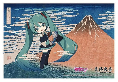 Hatsune Miku x Katsushika Hokusai iXima Postcard Fine Wind, Clear Morning (Chibi Character) (10)