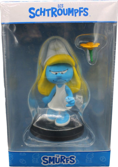 Die Schlümpfe Statue Schlumpfine mit Blume 12 cm
