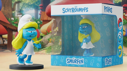Die Schlümpfe Statue Schlumpfine mit Blume 12 cm