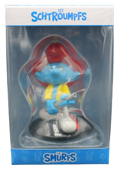 Die Schlümpfe Statue Feuerwehrmann-Schlumpf 12 cm