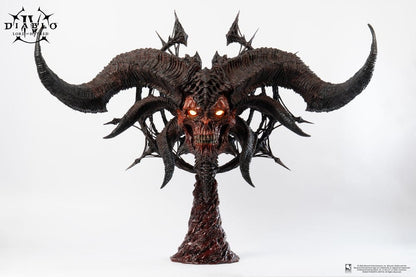 Diablo IV Art Mask Replik 1/1 Scale Lord of Hatred Mephisto 94 cm