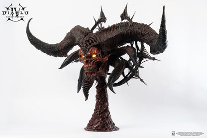 Diablo IV Art Mask Replik 1/1 Scale Lord of Hatred Mephisto 94 cm