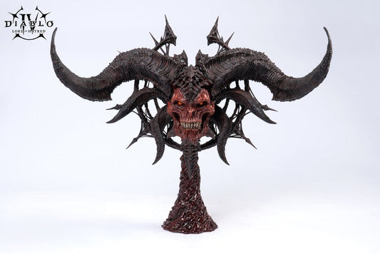 Diablo IV Art Mask Replik 1/2 Scale Mephisto 43 cm