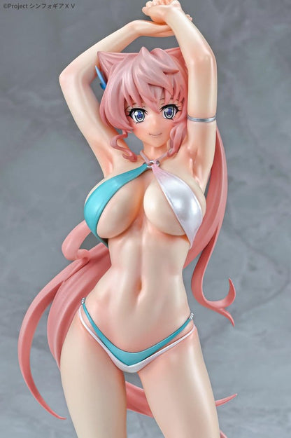 Senki Zesshou Symphogear XV PVC Figur 1/7 Maria Cadenzavna Eve Bikini style Gloss ver. 27 cm