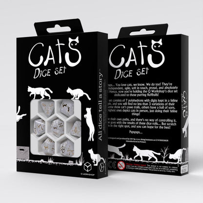 CATS 7er-Würfelset Purrl