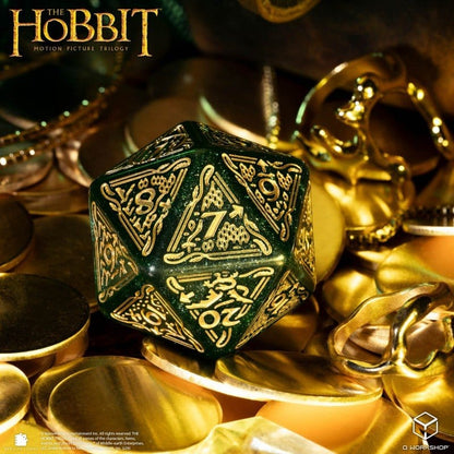Der Hobbit Spindown Jumbo Würfel Verdant TCG D20