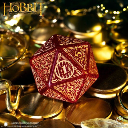 Der Hobbit Spindown Jumbo Würfel Ember TCG D20