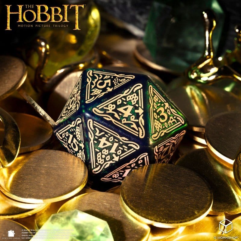 Der Hobbit Spindown Jumbo Würfel Tideborn TCG D20