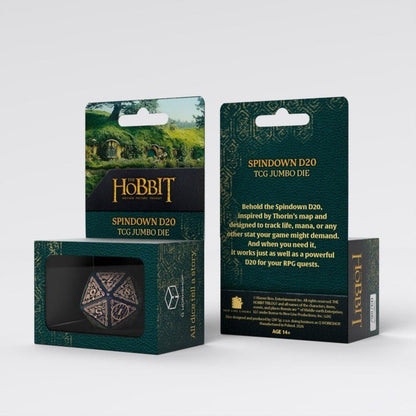 Der Hobbit Spindown Jumbo Würfel Tideborn TCG D20