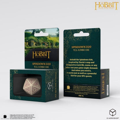Der Hobbit Spindown Jumbo Würfel Terra TCG D20