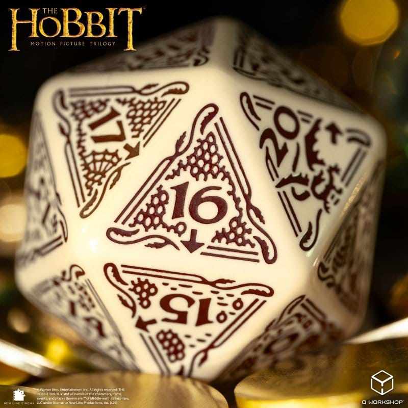 Der Hobbit Spindown Jumbo Würfel Terra TCG D20