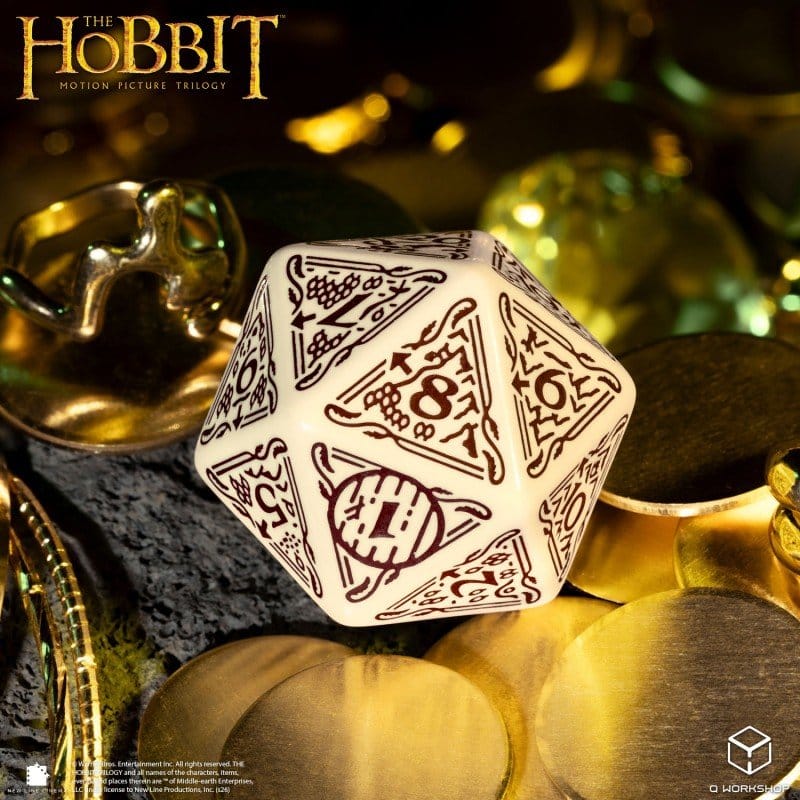 Der Hobbit Spindown Jumbo Würfel Terra TCG D20