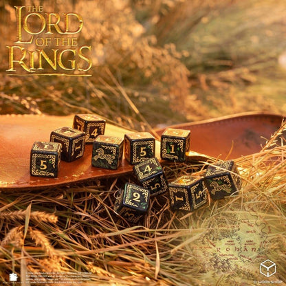 Der Herr der Ringe: 10er D6 Würfelset Rohan