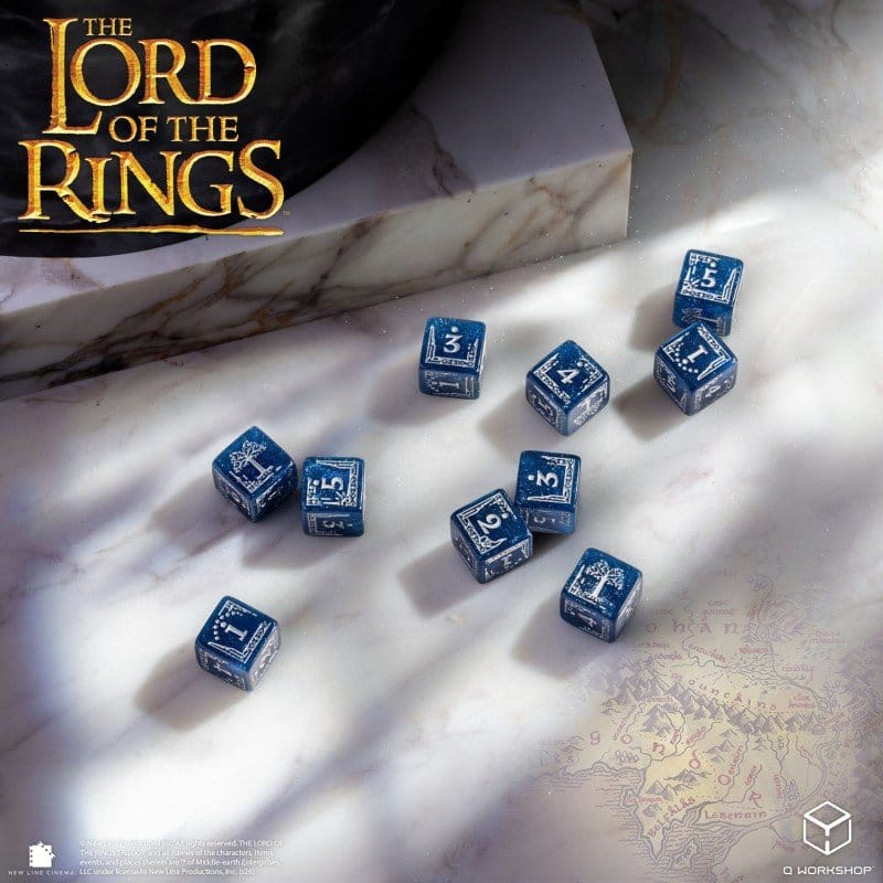 Der Herr der Ringe: 10er D6 Würfelset Gondor