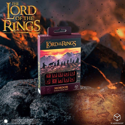 Der Herr der Ringe: 10er D6 Würfelset Mordor