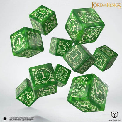 Der Herr der Ringe: 10er D6 Würfelset Auenland