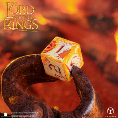 Der Herr der Ringe Full Art 7er-Würfelset Ringträger (Whitefire Radiance)