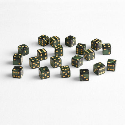 Q Workshop Würfel Set Full Pack D6 Grün (20)