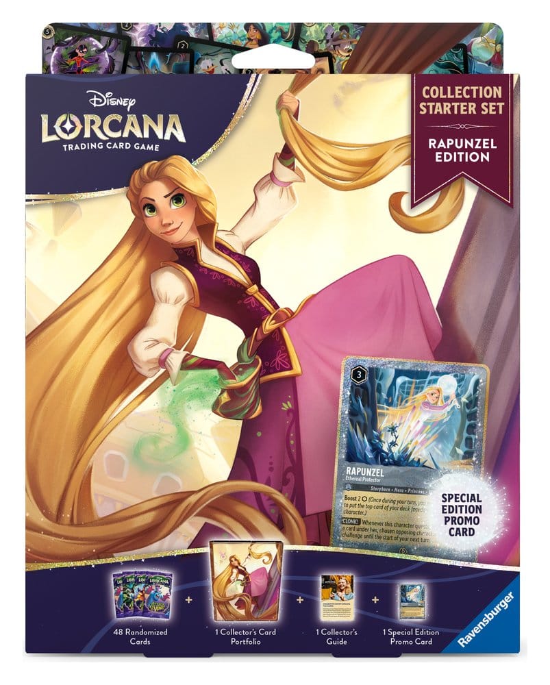 Disney Lorcana TCG Starterset für Sammler Rapunzel Edition *Englische Version*