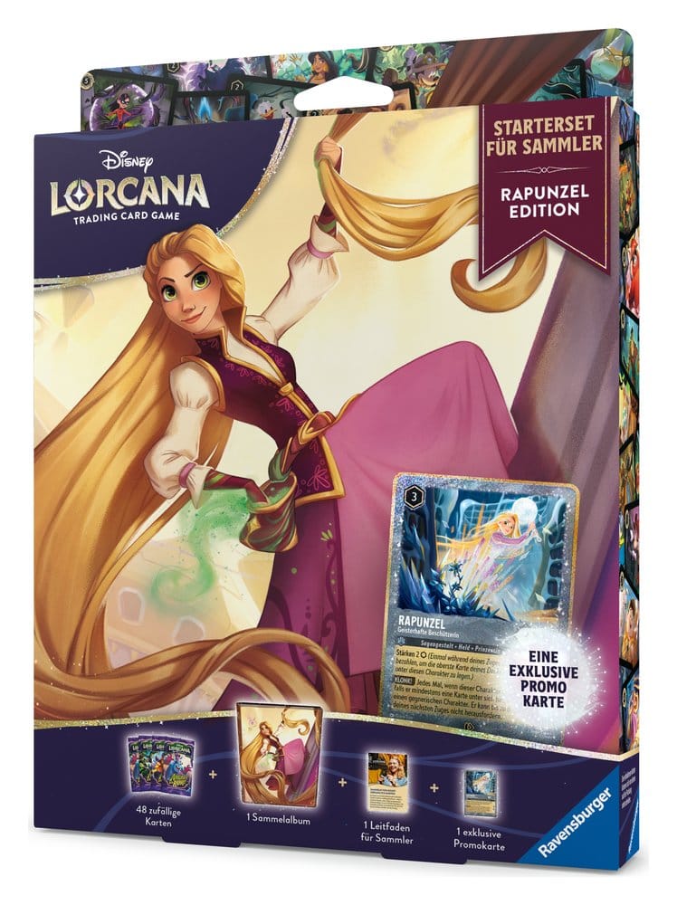 Disney Lorcana TCG Starterset für Sammler Rapunzel Edition *Deutsche Version*