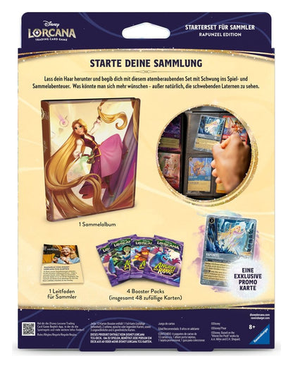Disney Lorcana TCG Starterset für Sammler Rapunzel Edition *Deutsche Version*