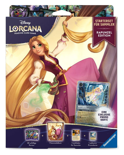 Disney Lorcana TCG Starterset für Sammler Rapunzel Edition *Deutsche Version*