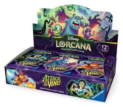 Disney Lorcana TCG Attack of the Vine Booster Display (24) *Englische Version*