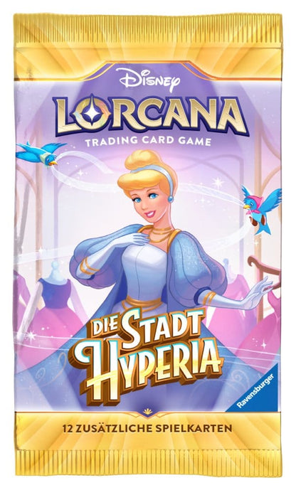 Disney Lorcana TCG Die Stadt Hyperia Booster Display (24) *Deutsche Version*