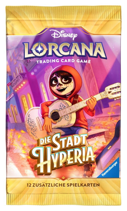 Disney Lorcana TCG Die Stadt Hyperia Booster Display (24) *Deutsche Version*