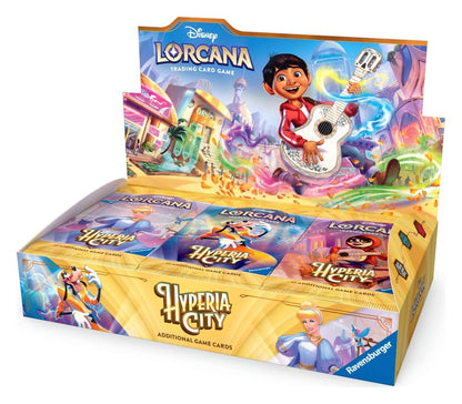 Disney Lorcana TCG Hyperia City Booster Display (24) *Englische Version*