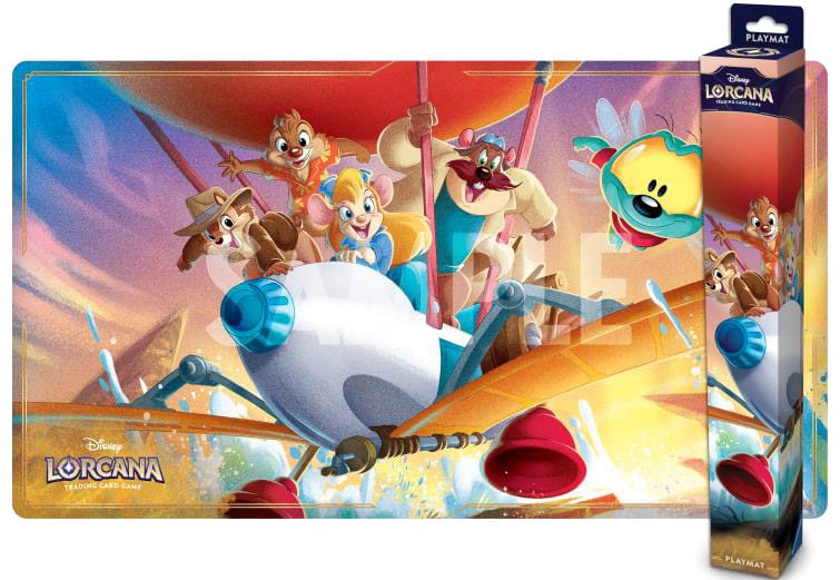 Disney Lorcana TCG Spielmatte Chip und Chap - Die Ritter des Rechts