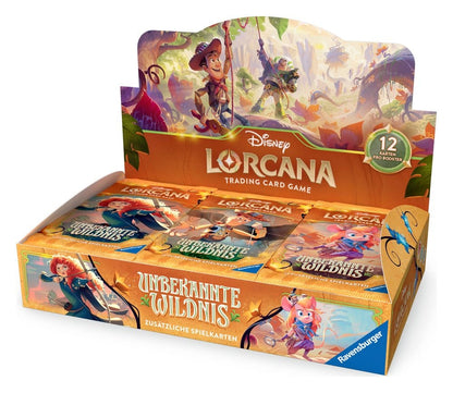 Disney Lorcana TCG Unbekannte Wildnis Booster Display (24) *Deutsche Edition*