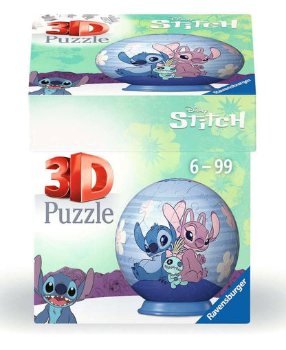 Disney Stitch 3D Puzzle-Ball Stitch & Angel (55 Teile)