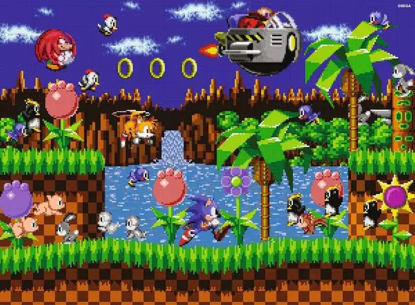 Sonic - The Hedgehog Puzzle Classic Sonic (500 Teile)
