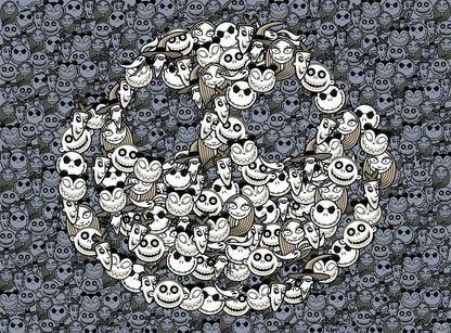Nightmare Before Christmas Challenge Puzzle König des Schreckens (500 Teile)