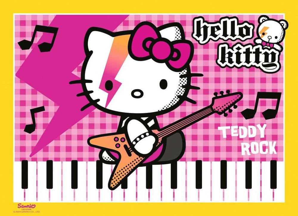 Hello Kitty Puzzles 4er-Pack Los geht's, Hello Kitty! (4x100 Teile)