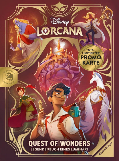 Disney Lorcana TCG Quest of Wonders - Legendenbuch eines Illuminari *Deutsche Version*
